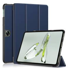 OnePlus Pad Go - Tri-Fold læder cover - Mørkeblå