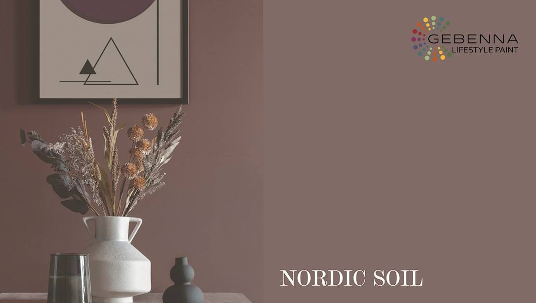 Gebenna Vægmaling: Nordic Soil 2,7 liter.
