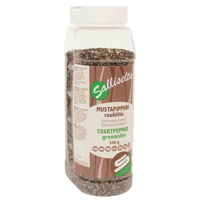 Svartpeppar Grovmalen 340 gram