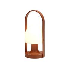 Follow me bordlampe terracota Portable