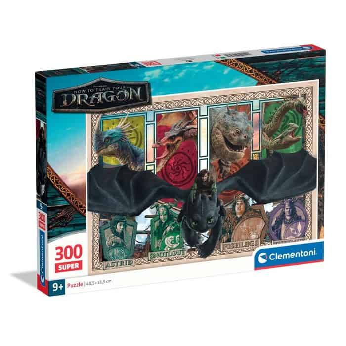 How To Train Your Dragon Mystic Skies pussel 300 bitar Clementoni