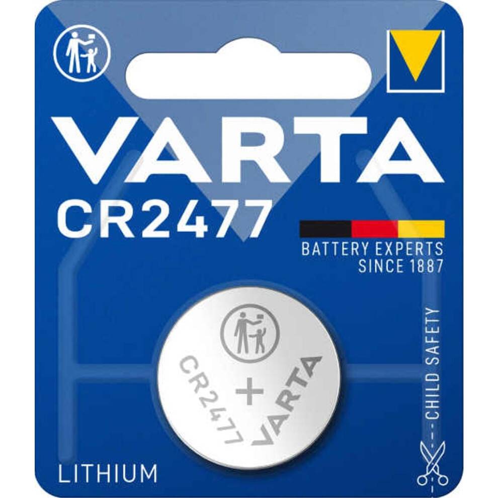 VARTA Lithium Coin knappcellsbatteri CR2477
