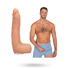 Dan Damage - Realistic ULTRASKYN Dildo 25 cm - Vanilla
