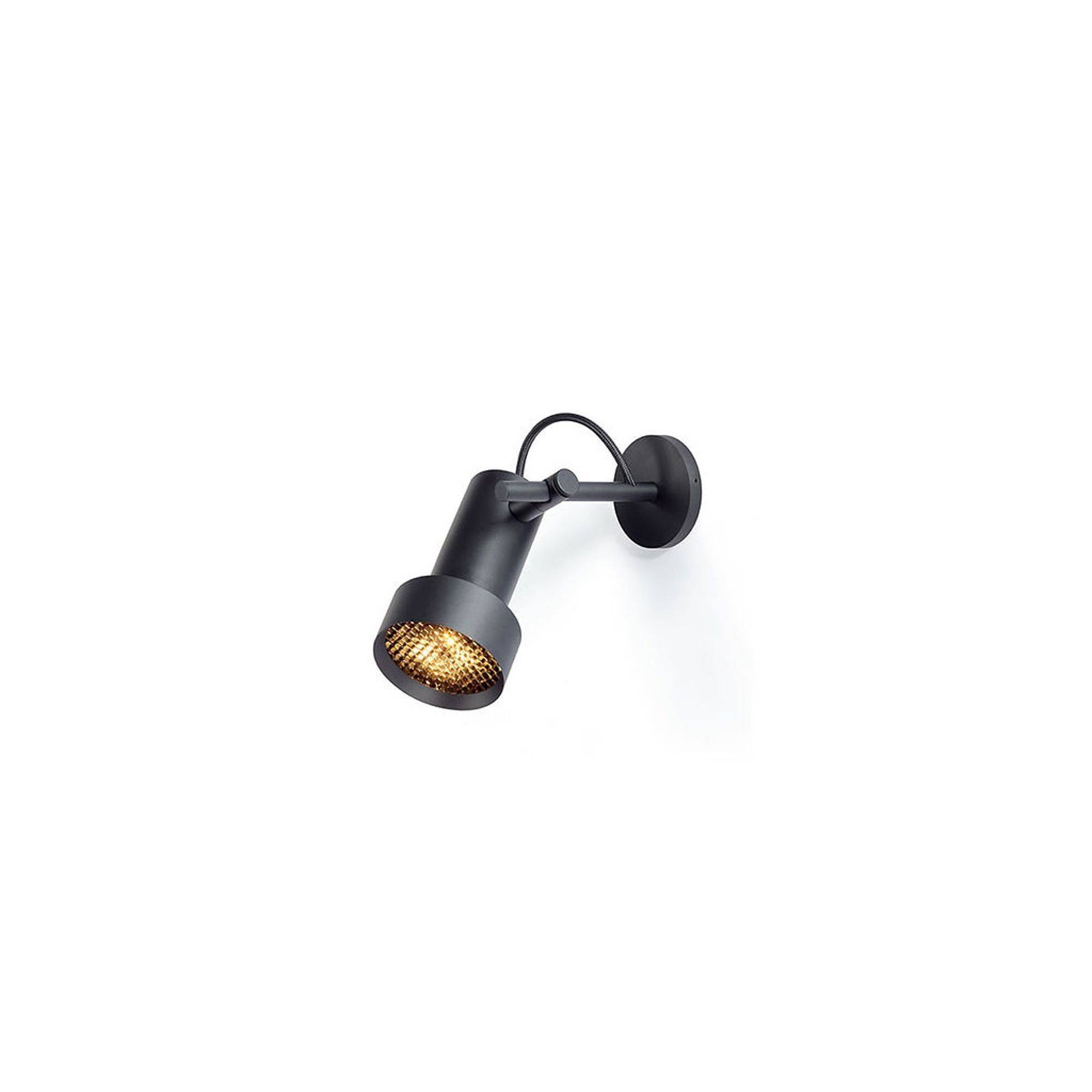 Trizo 21 2Thirty-W1 Honeycomb Vägglampa Svart/ Svart Ring