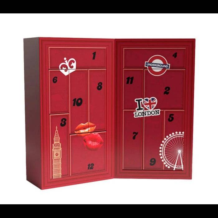 Rimmel London Calendario Avvento 2025 12 pezzi — Set Cofanetto