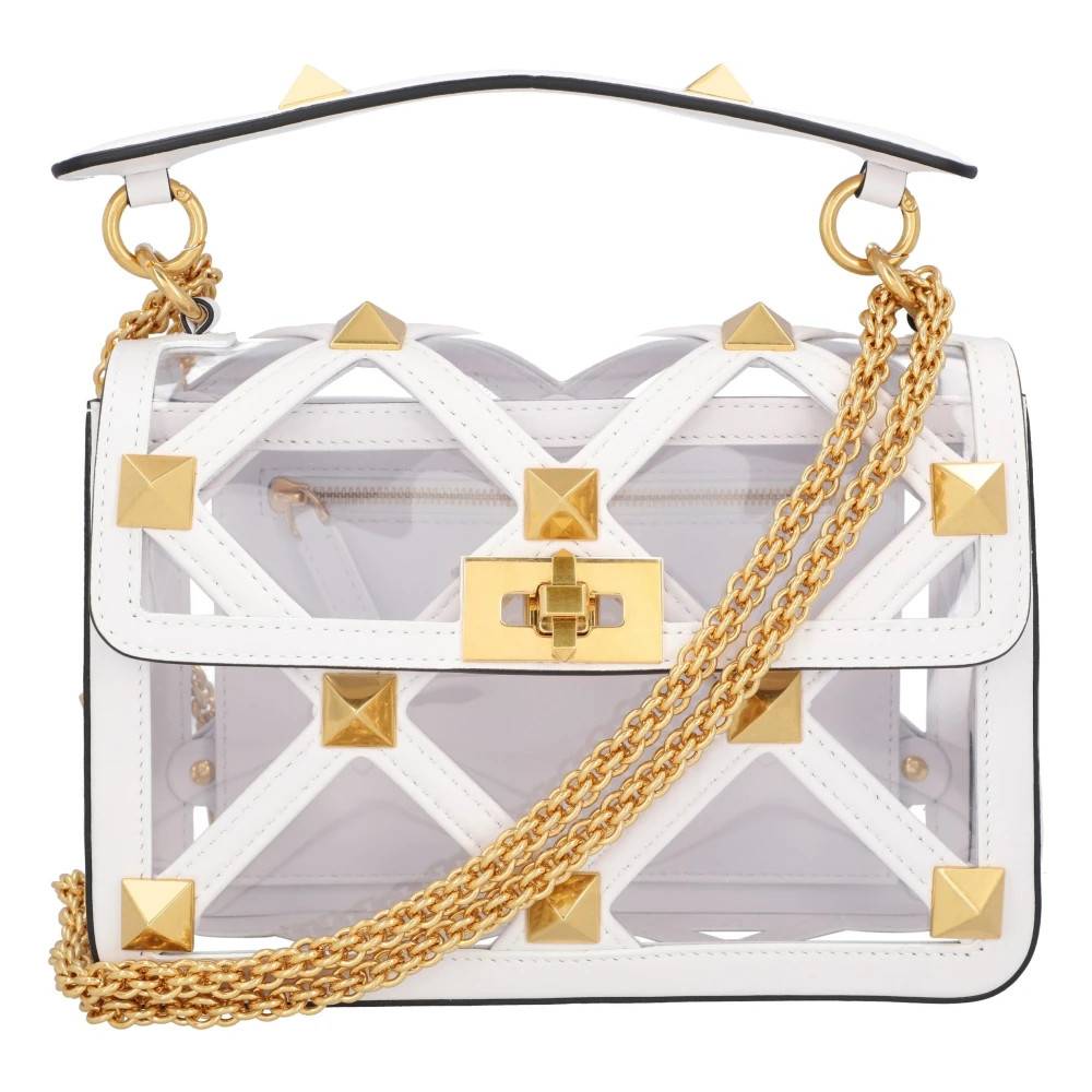 Valentino Roman Stud Chain Bag - Tasker - Dame - Flerfarvet - ONE SIZE - Uld
