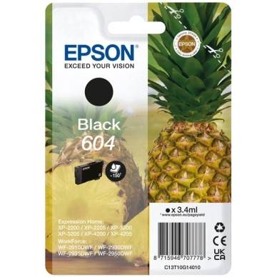 Epson bläckpatron 604 original svart 8.9 ml