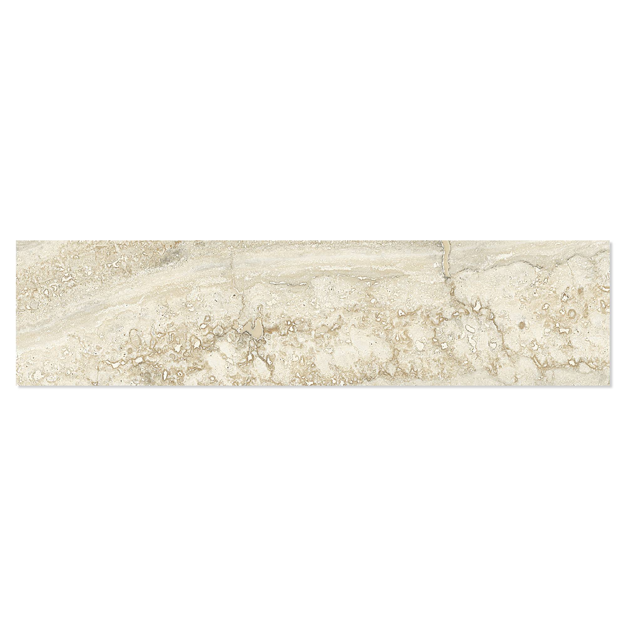 Sant’Agostino Klinker Invictus Beige Polerad 7x30 cm