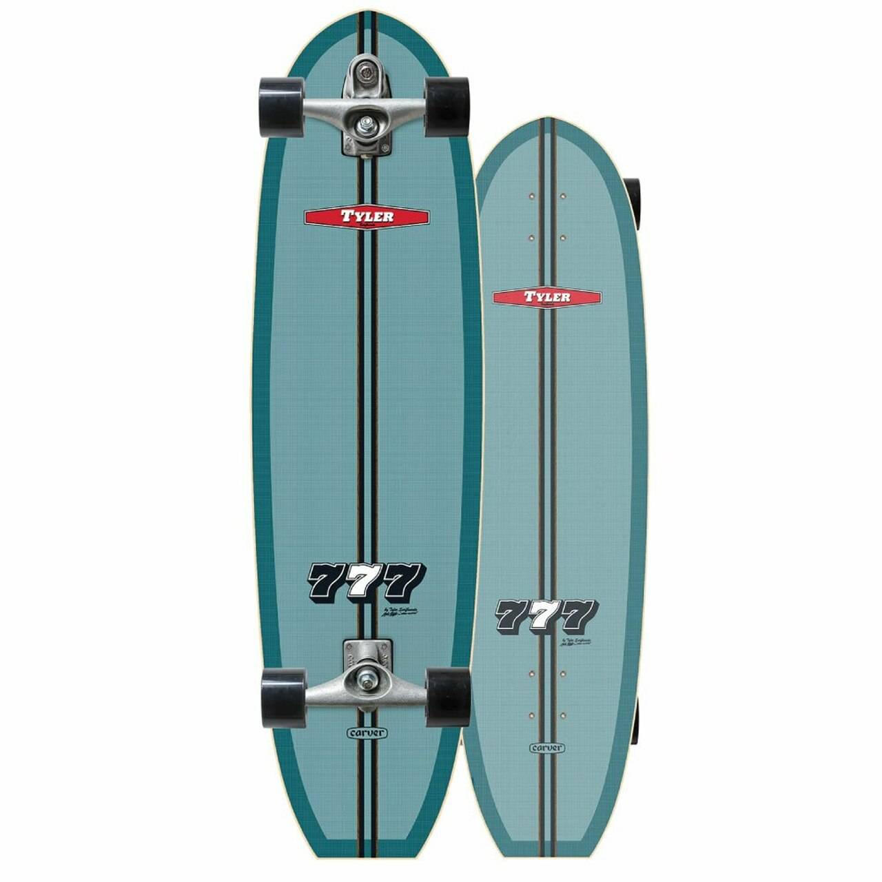 Carver Tyler "777" 36.5" Surfskate (Truckar: Carver C7 Truck)