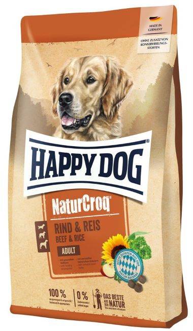 Happy Dog NaturCroq Nötkött & Ris 2 x 11kg
