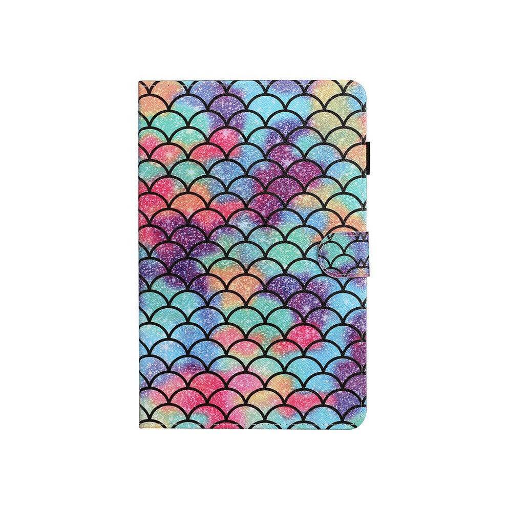 (iPad 5 iPad 6 färgstark) iPad 6, 7, 8, 9. Generation Fodral Cute Cat Leather Dan