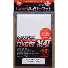 80 KMC Hyper Mat White Sleeves / Matt Weiss Kartenhüllen