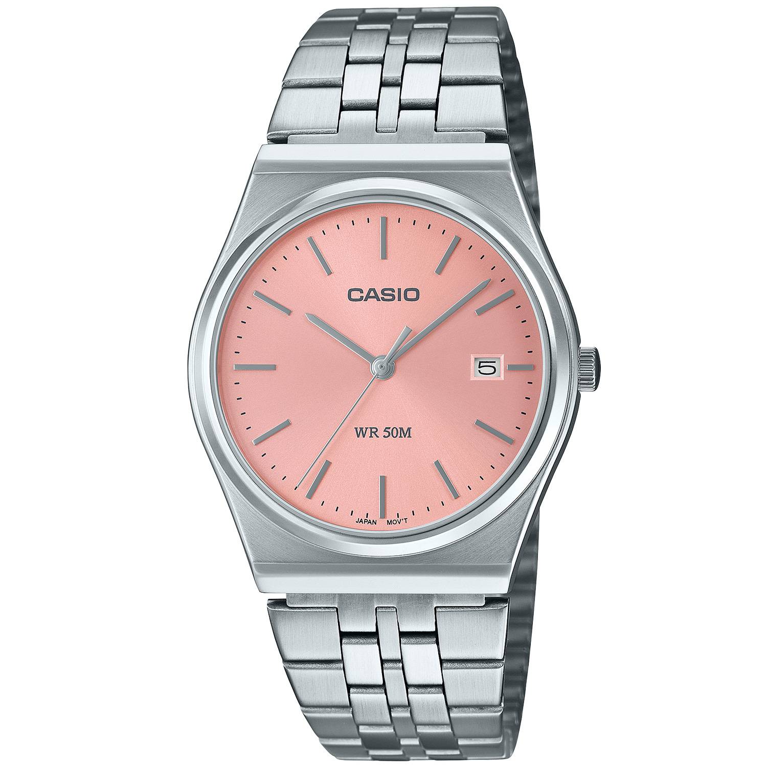 Casio Timeless MTP-B145D-4AVEF - Quartz - 35 mm - Analogt - Dam - Mineralglas - Rosa (18 mm)
