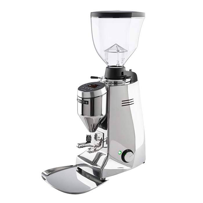 Mazzer - Major V Electronic Polished Aluminium - Espressokvarn för medelstora till stora caféer och restauranger