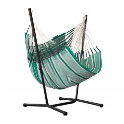 LA SIESTA Fiji Organic Agave Hængestol Comfort Size med Stativ - Hængekøje