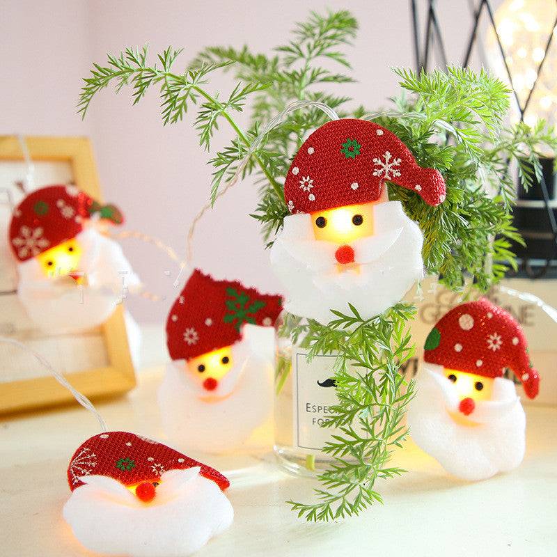 Santa Claus String Lights Christmas Tree Snowman Decoration Lights - 2 Style / 3m20 lights