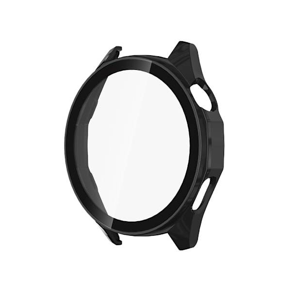 Svart PC+Härdat Glas Klockfodral Kompatibelt med Huawei GT6 Pro 46mm (med Skala)