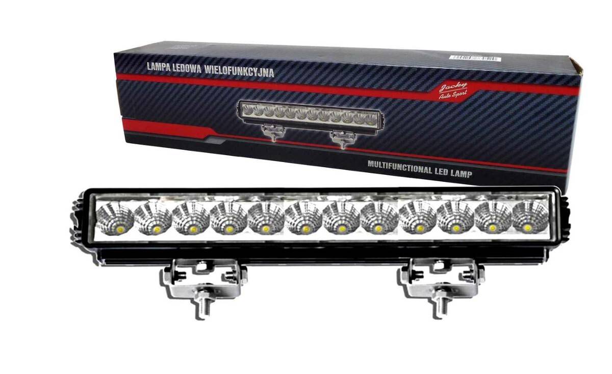 Arbejdsprojektør LED 12/24V - Hvid belysning - 368x55x86 mm