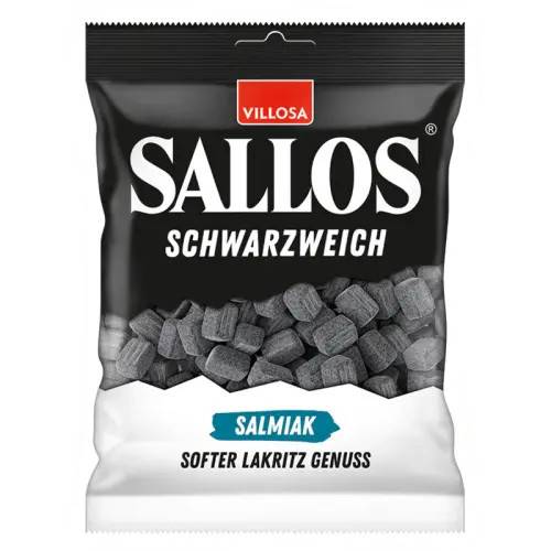 Sallos Mjuk Lakrits Salmiak 200g