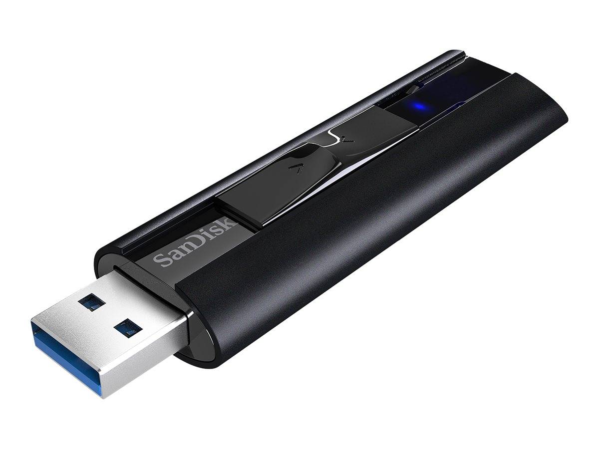 SanDisk Extreme Pro 256GB USB 3.2 USB stick Sort --> På fjernlager, levevering hos dig 31-08-2026