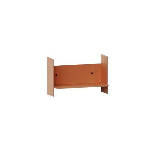 PLI Stålhylla 30 cm Mandarinröd - Röd orange