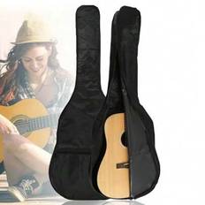 1pc 31/38/34 Inch Guitar Bag Universal Classic Acoustic Guitar Case Straps Shoulder Pad For Travel Portable Guitar Bass Storage Bag Organizer Organiza - Black - 38 inch,41 inch,31 inch,34 inch