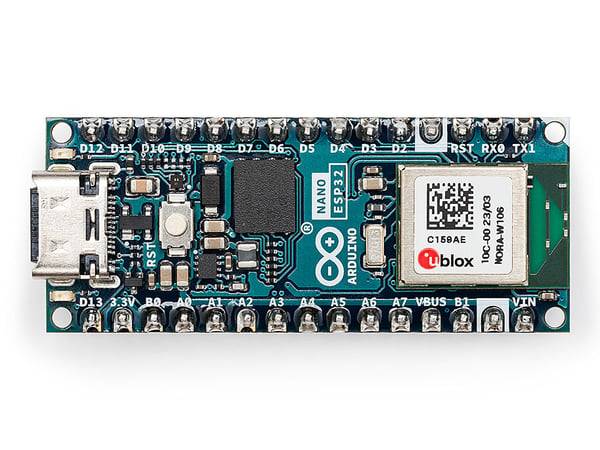 Arduino Nano ESP32 development-moderkort 240 MHz