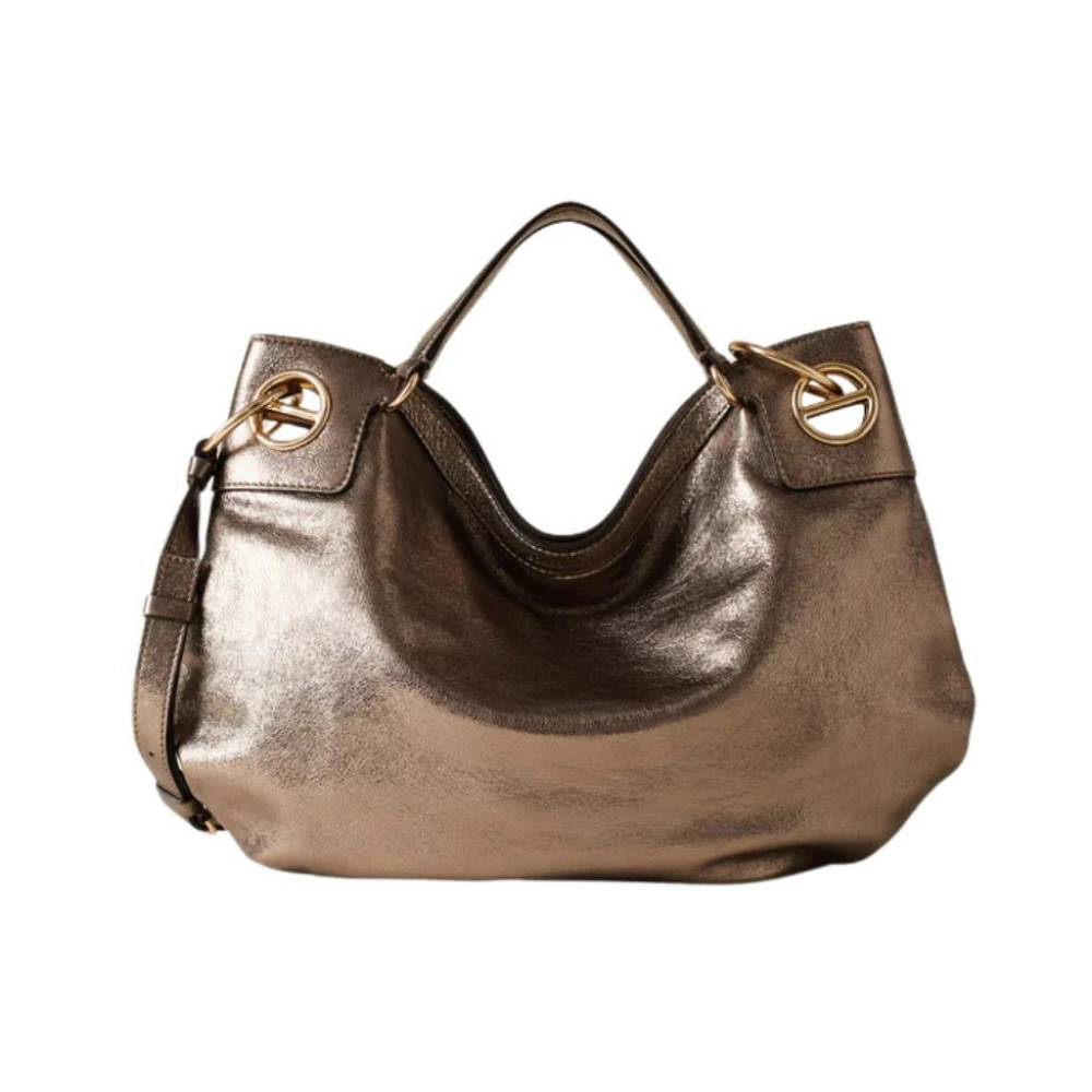 Borbonese La borsa medium - Tasker - Dame - Gul - ONE SIZE - Uld