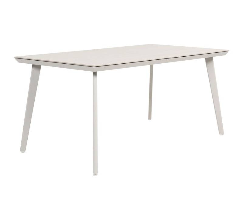 Dagmar Havebord 90x160 - Gråhvid