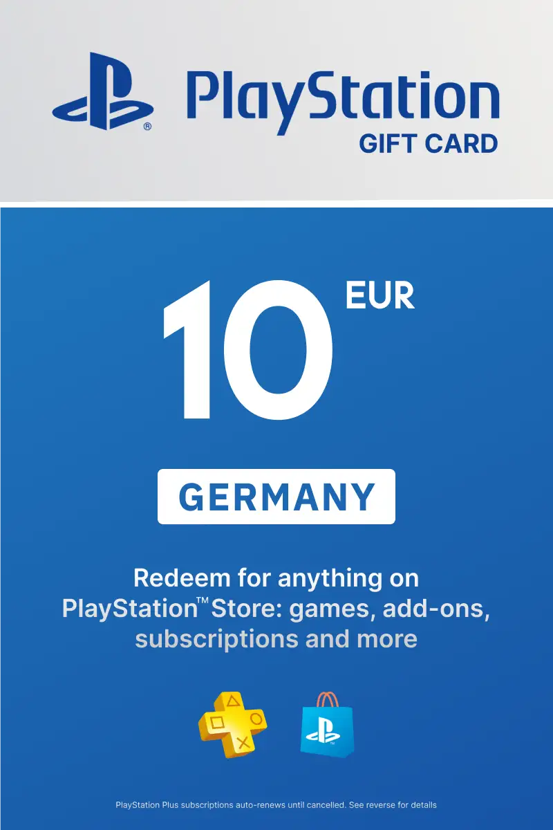 PlayStation Network Card 10 EUR (DE) PSN Key Germany