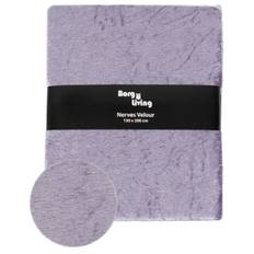 Velour dug - Lavendel - 3 meter - Nervøs velour - Pakke med 3 meter