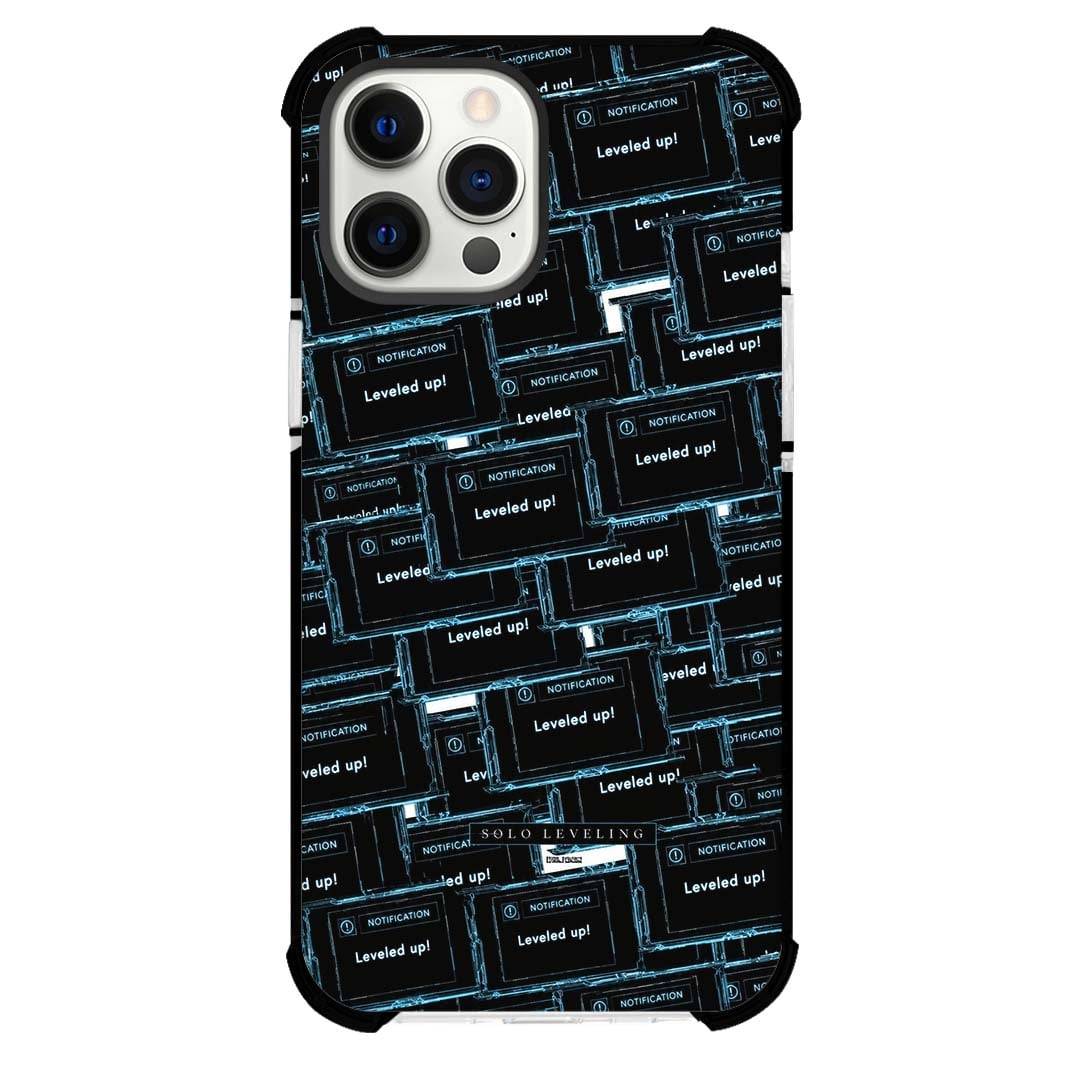 Solo Leveling Phone Case For iPhone Samsung Galaxy Pixel OnePlus Vivo Xiaomi Asus Sony Motorola Nokia - Solo Leveling Level Up Interface Poster.