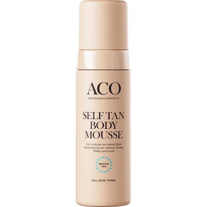 ACO Self Tan Body Mousse Medium