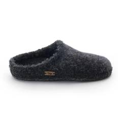 Ulle Mohair Seamless ulltofflor (unisex) - Dark Grey, 47