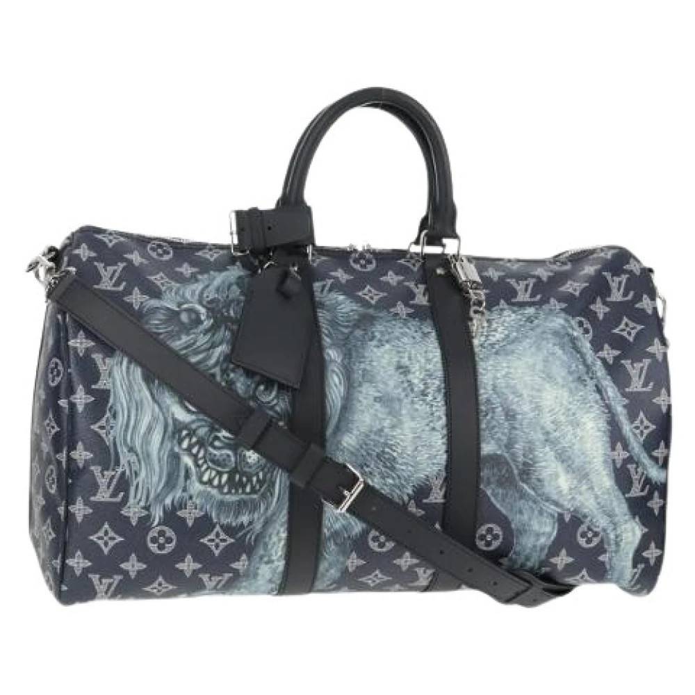 Louis Vuitton Vintage Pre-owned Boston Bag - Vintage - Dame - Flerfarvet - ONE SIZE - Uld