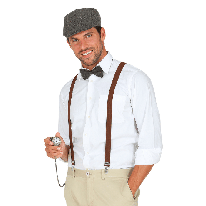 1920'er gentlemans kostume - 4 dele.