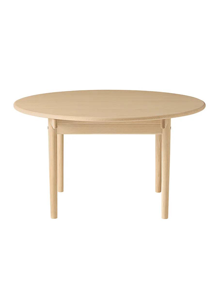PP70/126 Spisebord af Hans J. Wegner Bord (uden tillægsplade) / Eg / Hvid bioolie - Jacobsen Plus