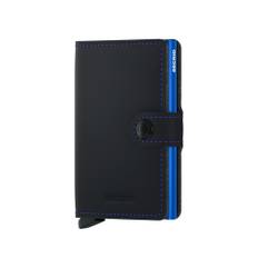 Secrid – Miniwallet (Matte Black & Blue)