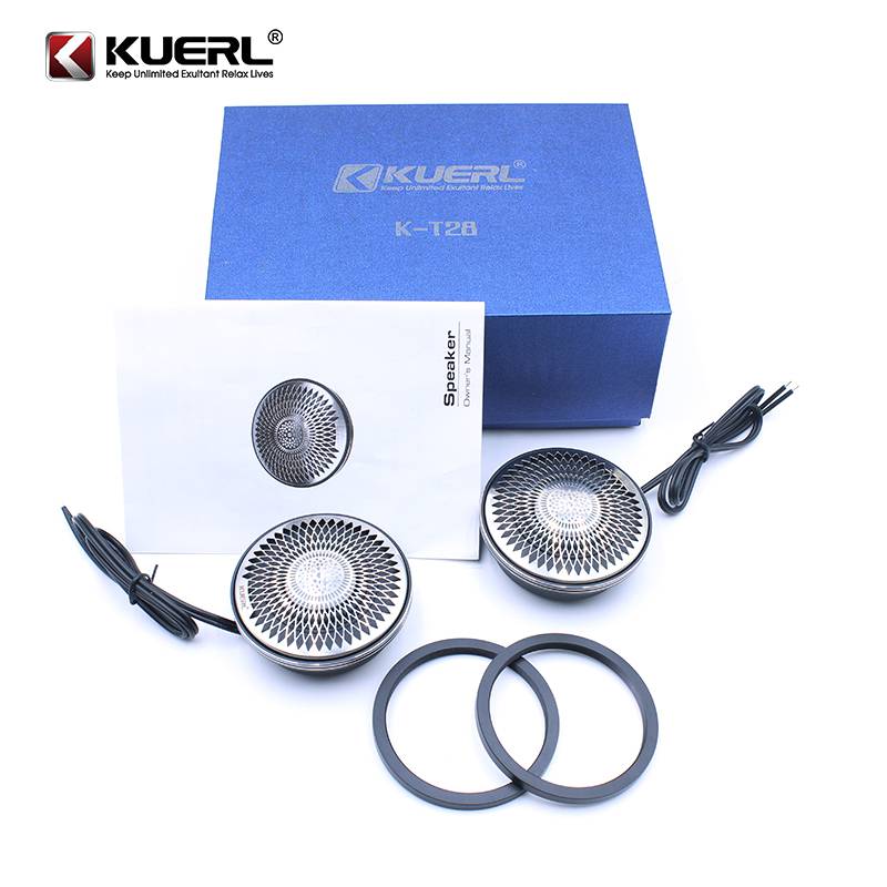 2.5 Inch 4Ω 90DB Neodymium Magnet High Quality Rubber edge aluminum RMS 25W Car audio MidBass Speakers with 25mm-voice coil
