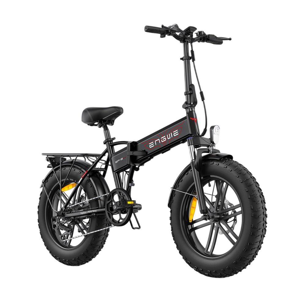 ENGWE EP-2 BOOST Foldable Electric Bike, 250W Fat Tire Commuter E-Bike, 20×4.0 All-Terrain Design for City Riders, Weekend Travel & Daily Use EP-2 BOOST: 250W 48V13Ah