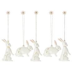 Maileg ´Easter Bunny´ påske ornamenter 5 stk - Harer/Ny2022