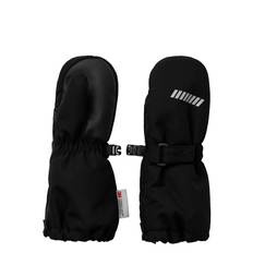 NAME IT Nmnsnow10 Mitten W Wool 3Fo Noos |Black |2