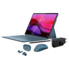 Lenovo Yoga Tab Plus 16GB 256GB Wifi - Tidal Teal + Charging Adaptor, Yoga Pro Mouse & Yoga Ear Buds Tidal Teal Qualcomm® Snapdragon 8 Gen 3-processor 3,30 GHz , Android 14 or Later, 256 GB UFS 4.0