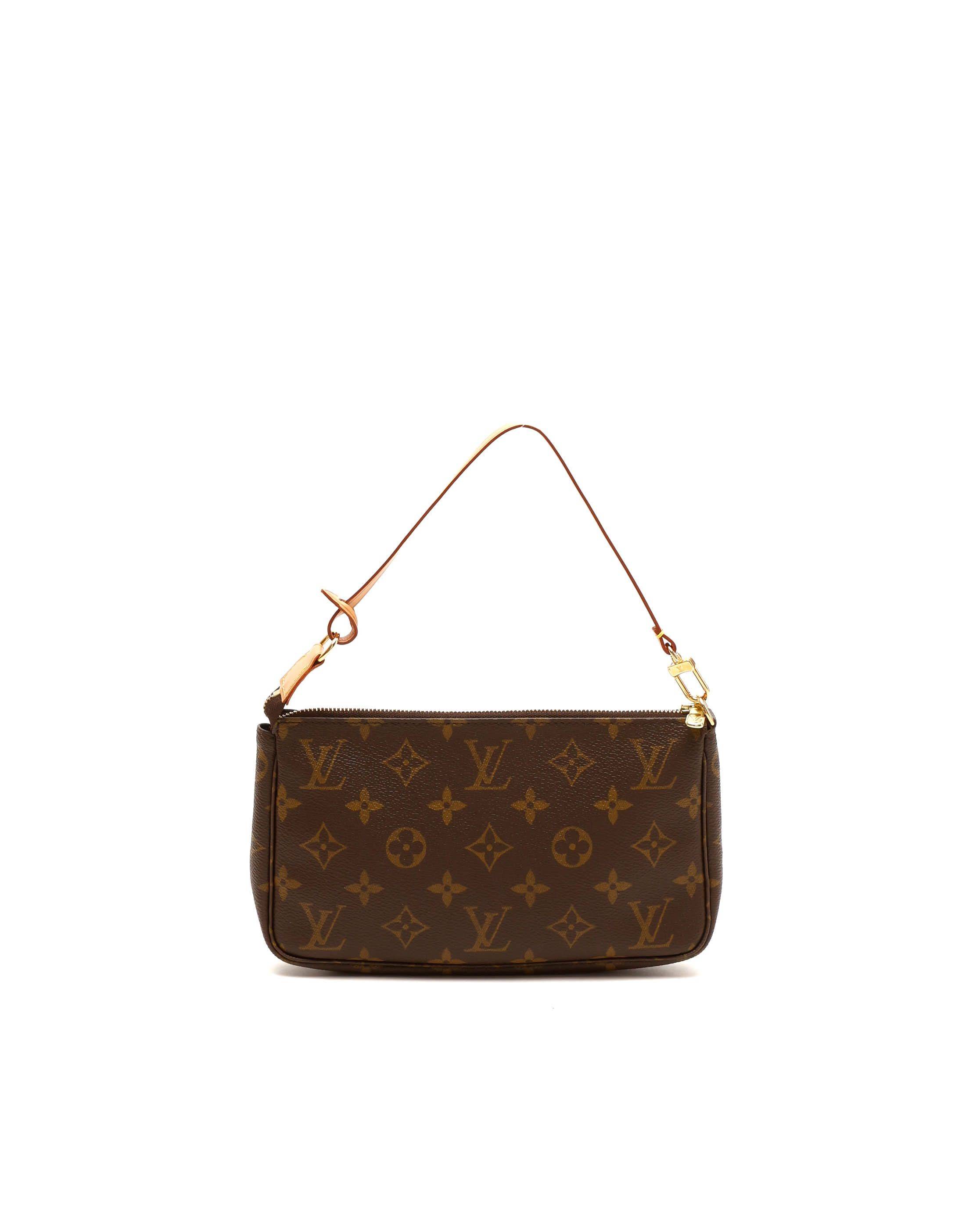 Louis Vuitton Monogram Pochette Accessoires Bag - Brown (One Size)