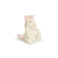 Jellycat Bashful Enhjørning, 18 cm