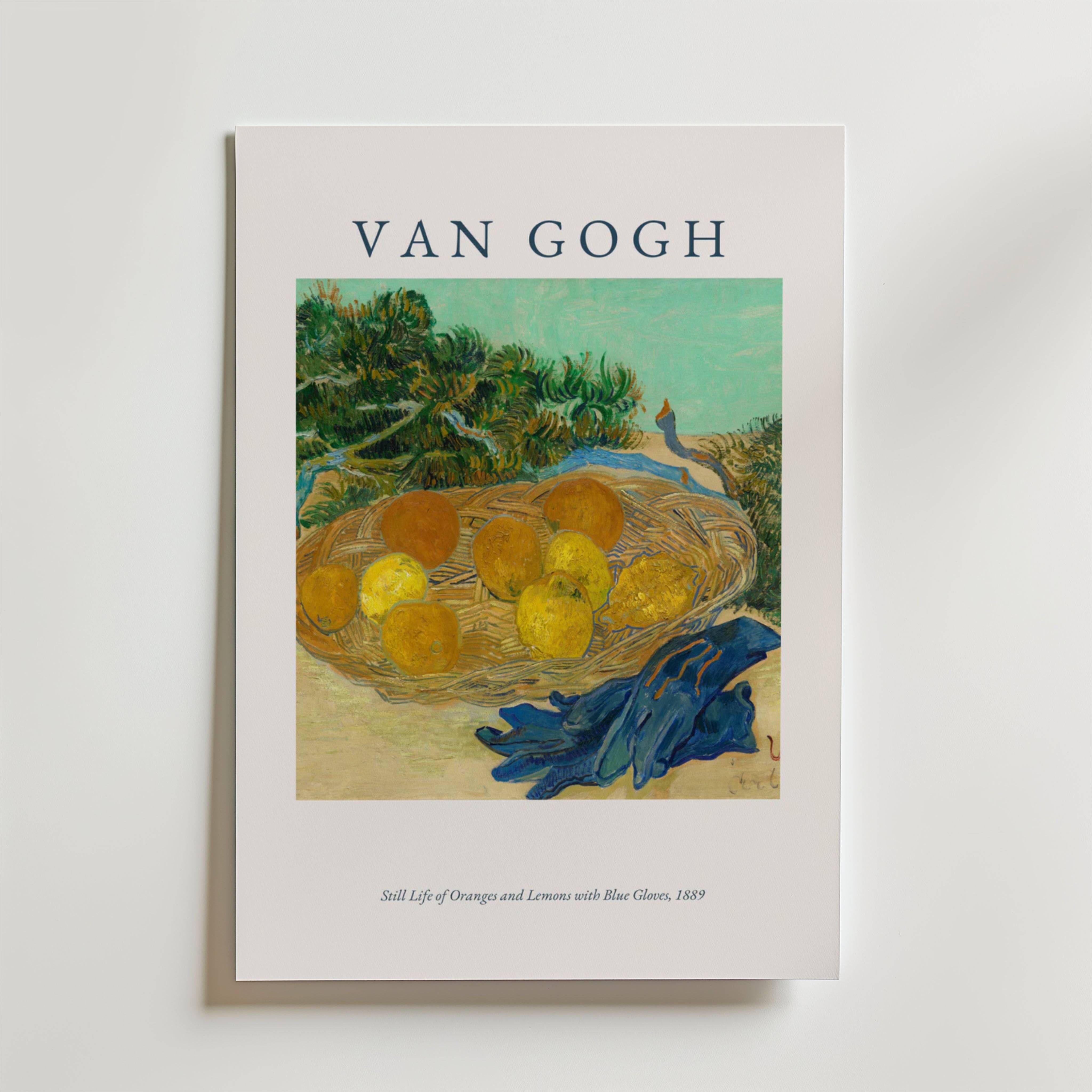 Van Gogh Oranges And Lemons Poster - Fine Art Poster 70x100 cm