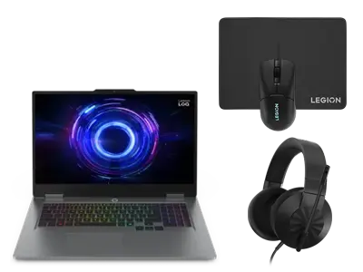 Lenovo LOQ 17i Gen 10 I7-32GB-1TB-RTX 5060 + Gaming kit Trettonde generationens Intel® Core i7-13650HX-processor E-kärnor upp till 3,60 GHz P-kärnor upp till 4,90 GHz, Windows 11 Home 64, 1 TB SSD M.2 2242 PCIe Gen4 TLC