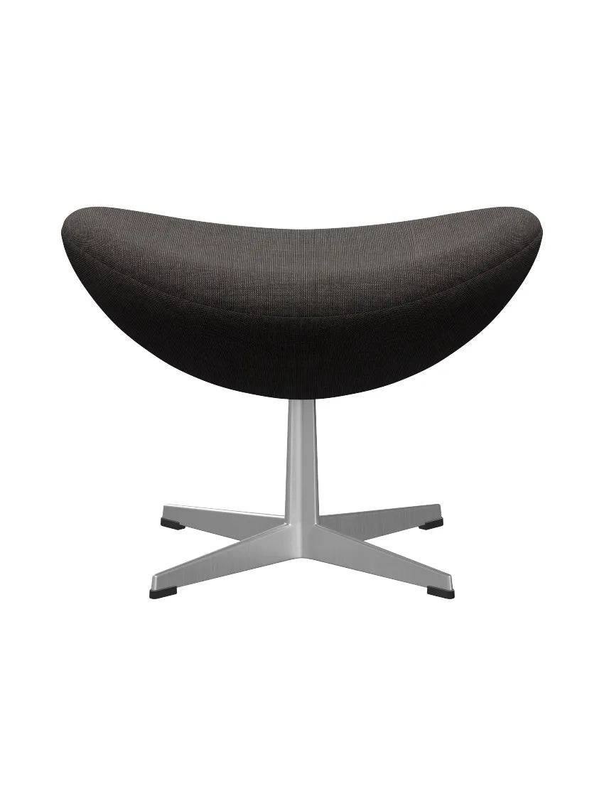 3127 Fodskammel til Ægget af Arne Jacobsen stofgr. 1 Canvas / 0154 Mørkegrå - Jacobsen Plus