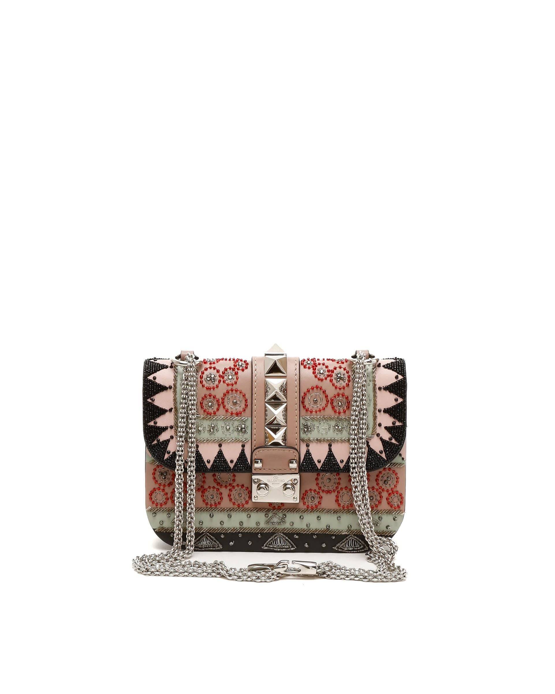 Valentino Garavani Rockstud Glam Lock Beads Bag - Multicolour - One Size