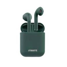 STREETZ - True Wireless Stereo semi-in-ear, 300 mAh case, matte green